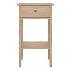 Rowan 1 Drawer Bedside Table-Jackson Hickory Oak - FurniComp