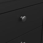 Rowan 2 Drawer Bedside Table-Black - FurniComp