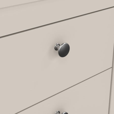 Rowan 2 Drawer Bedside Table-Cashmere - FurniComp