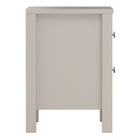 Rowan 2 Drawer Bedside Table-Cashmere - FurniComp