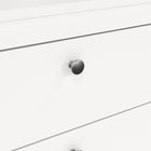 Rowan 80cm 3 Drawer Chest of Drawers - White - FurniComp
