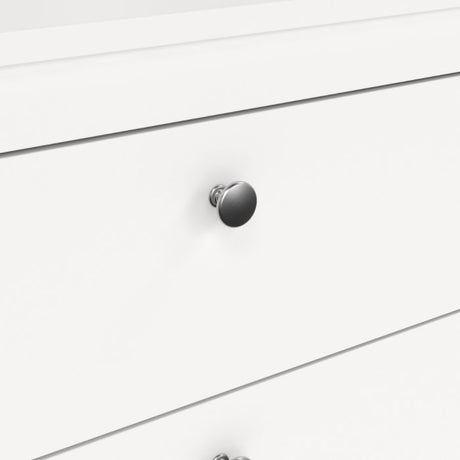 Rowan 80cm 3 Drawer Chest of Drawers - White - FurniComp