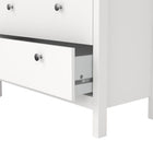 Rowan 80cm 5 Drawer Chest of Drawer-White - FurniComp