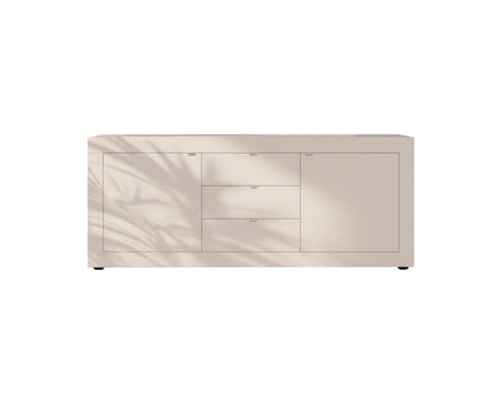 Selene 2 Door 3 Drawer Cashmere Sideboard - FurniComp