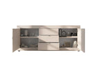 Selene 2 Door 3 Drawer Cashmere Sideboard - FurniComp