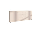 Selene 2 Door 3 Drawer Cashmere Sideboard - FurniComp