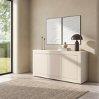 Selene 3 Door Cashmere Sideboard - FurniComp