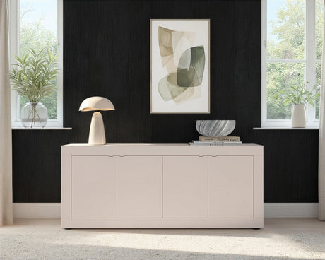 Selene 4 Door Cashmere Sideboard - FurniComp