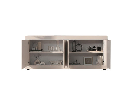 Selene 4 Door Cashmere Sideboard - FurniComp