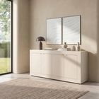 Selene 4 Door Cashmere Sideboard - FurniComp