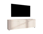 Selene Large 2 Door 2 Drawer Cashmere TV Unit - FurniComp