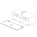 Selene White Gloss Shoe Storage Bench With Flap Door - FurniComp
