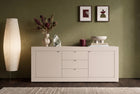 Selene 2 Door 3 Drawer Cashmere Sideboard - FurniComp