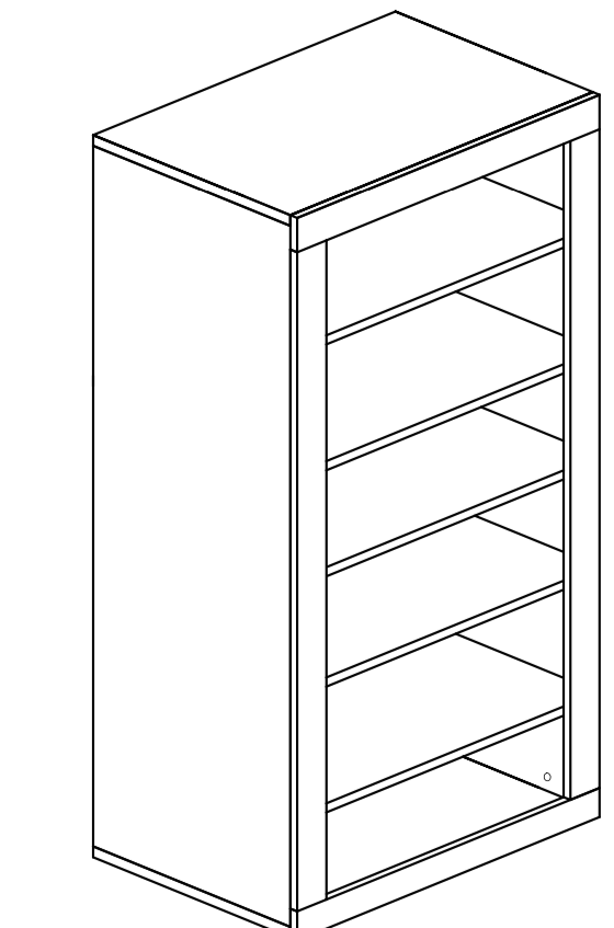 Selene 2 Door White Gloss Tall Mirrored Bathroom Storage Cupboard - FurniComp