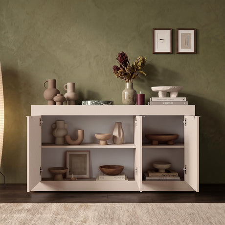 Selene 3 Door Cashmere Sideboard - FurniComp