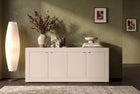 Selene 4 Door Cashmere Sideboard - FurniComp