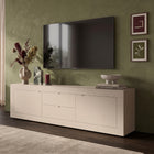 Selene Large 2 Door 2 Drawer Cashmere TV Unit - FurniComp