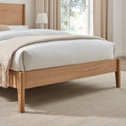 Theo Wooden Oak Bed Frame - FurniComp