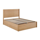 Theo Wooden Oak Storage Bed Frame - FurniComp