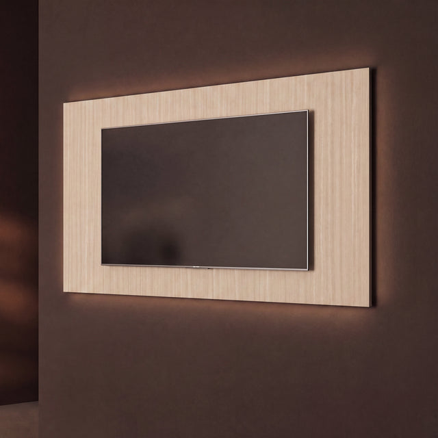Combo 180x100cm Wall TV Backboard-Travertine - FurniComp