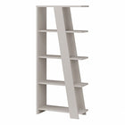 Turin 70cm 5 Tier Ladder Bookcase- Sand - FurniComp
