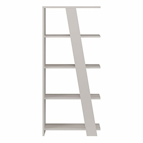 Turin 70cm 5 Tier Ladder Bookcase- Sand - FurniComp