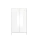 Verona 2 Door White Gloss Tall Sideboard/Highboard - FurniComp