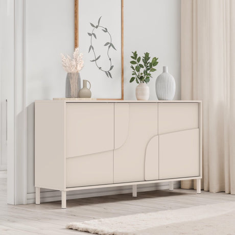 Vienna 150cm 3 Door Cashmere Sideboard - FurniComp