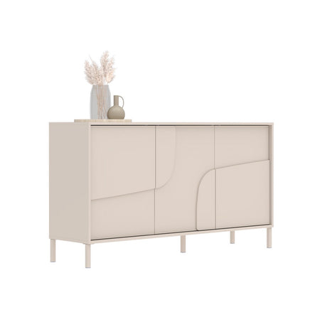 Vienna 150cm 3 Door Cashmere Sideboard - FurniComp