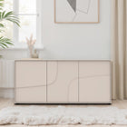 Vienna 150cm 3 Door Cashmere Sideboard - FurniComp