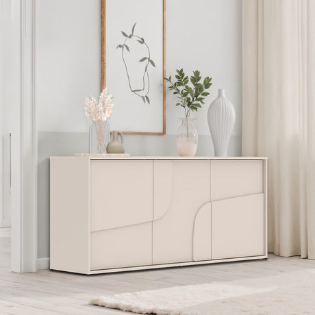 Vienna 150cm 3 Door Cashmere Sideboard - FurniComp