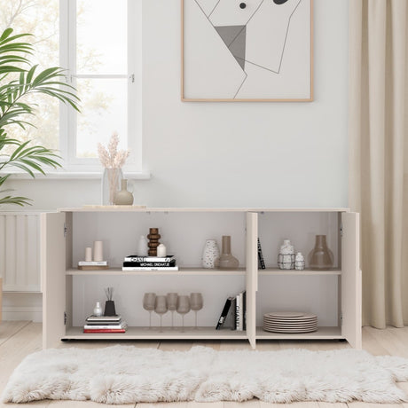Vienna 150cm 3 Door Cashmere Sideboard - FurniComp