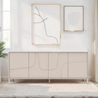 Vienna 210cm 4 Door Large Cashmere Sideboard - FurniComp