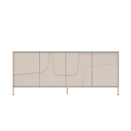 Vienna 210cm 4 Door Large Cashmere Sideboard - FurniComp