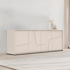 Vienna 210cm 4 Door Large Cashmere Sideboard - FurniComp