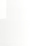Combo 28cm Tall Narrow Bookcase - White Gloss COM-45-01 - FurniComp