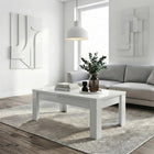 Ashley Rectangular Coffee Table- White Gloss - FurniComp