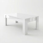Ashley Rectangular Coffee Table- White Gloss - FurniComp