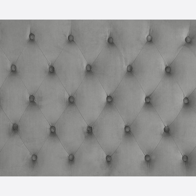 Hazel Cappuccino Fabric Bed Frame - FurniComp
