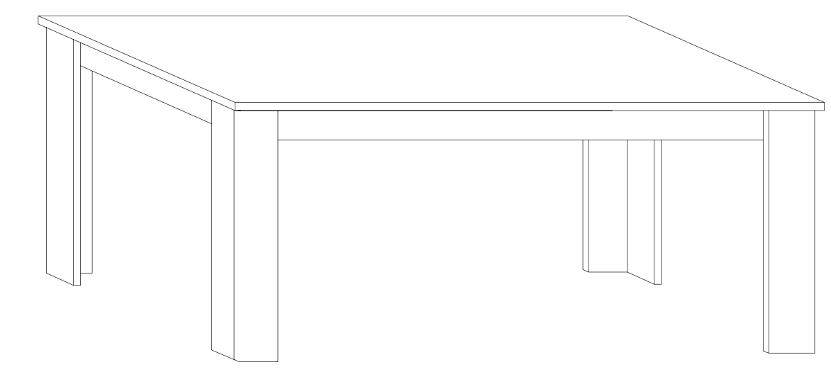 Milano 180cm White Gloss Dining Table - FurniComp