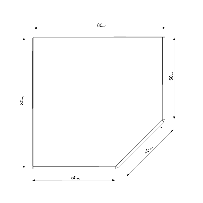 Olivia/Lily/Zoe 1 Door White Mirrored Corner Wardrobe - FurniComp