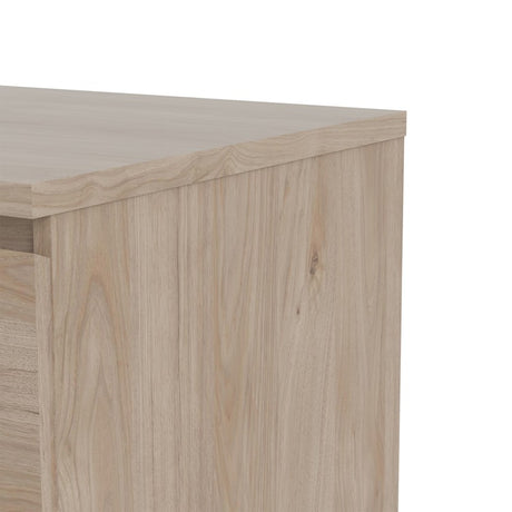 Alaska 3 Drawer Jackson Hickory Oak Chest of Drawer - FurniComp