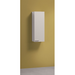 Alaska White Gloss Wall Mounted Bathroom Cupboard Storage Cabinet - FurniComp