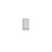 Anzio 1 Door White Gloss and Concrete Grey Wall Bathroom Cabinet - FurniComp