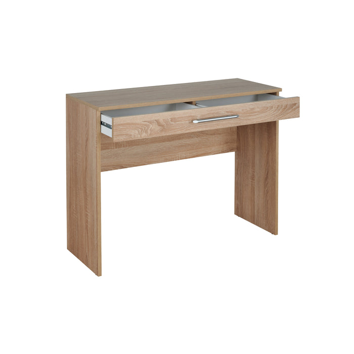 Aria 1 Drawer Small Oak Dressing Table - FurniComp