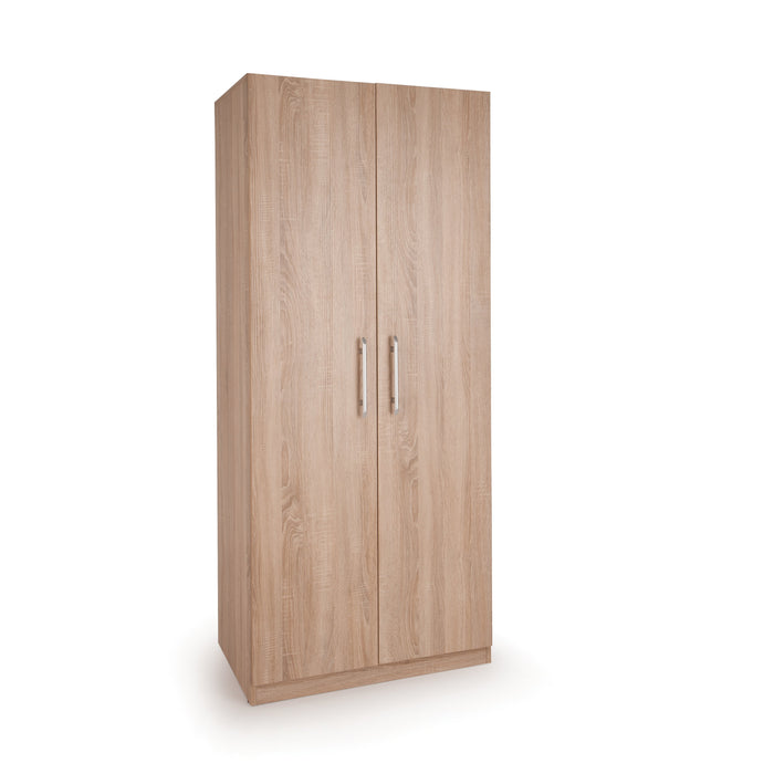 Aria Oak 2 Door Wardrobe - FurniComp
