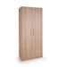 Aria Oak 2 Door Wardrobe - FurniComp