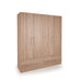 Aria Oak 4 Door 4 Drawer Wardrobe - FurniComp