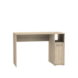 Arlo 1 Door Small Oak Desk Study Table - FurniComp