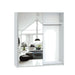 Axel 2 Door 180cm White Mirrored Sliding Door Wardrobe - FurniComp